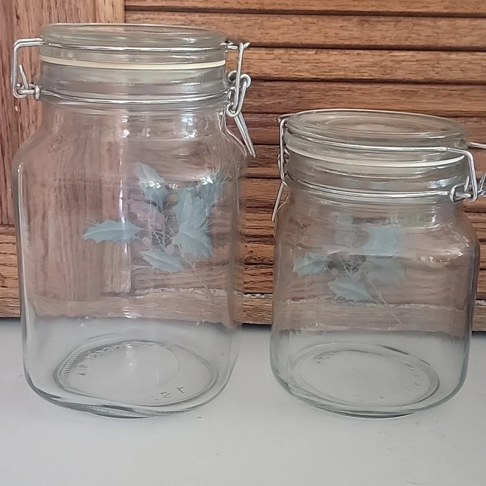 Vintage jars from